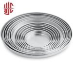 Silver Pizza Pans In 17 Sizes 2.5 inches to 16 inches