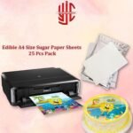 25 Pieces Pack Of Edible A4 Paper For Cake Print