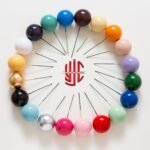 Glossy Grapes Green Color Faux Balls 20 Pcs Pack - Image 2