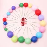 Frosted Yellow Faux Balls 20 Pcs Pack - Image 2