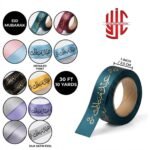 Eid Mubarak Silk Ribbon 30 Feet Long Random Colors - Image 2
