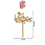 Ramzan Kareem Calligraphy Urdu Acrylic Cake Topper - Image 2