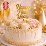 Happy New Year Cake Tags 5 Pieces Set