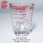 Imported Small Measuring Glass 30 to 60ml - Image 2