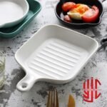 Imported Ramekin Ketchup Sauce Dip In Shape Of Pan With Griddles - Image 3