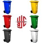 240 Liters Wheelie Dustbin Prime Plastic