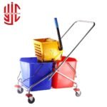 Mop Trolley Double Bucket 45 Liters