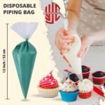 Disposable Piping Bag 100 Pieces Pack in Two Sizes - Image 3