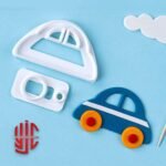 Plastic Fondant Car Shape Cutter Set - Image 2