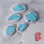 Plastic Fondant Cloud Shape Cutter Set