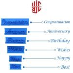 Best Wishes Alphabets 6 Pcs Cutter Set - Image 2