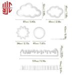 Plastic Cloud Sun Grass Cutter Set - Image 3