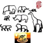 Plastic Animals Cutter 8 Pieces Set