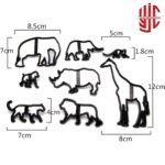 Plastic Animals Cutter 8 Pieces Set - Image 2
