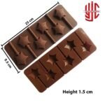 Silicon Star Lollipop Mold 6 Cavity - Image 3