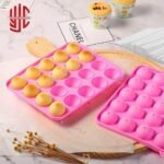 Silicon Lollipop Mold With Sticks 20 Cavities - Image 2