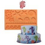 Silicon Underwater Sea World Fondant Mold Sheet