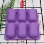 Silicon Safeguard Soap Mold 6 Cavities - Image 3