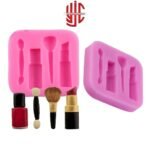 Silicon Makeup Kit Chocolate Paste Mold 4 Cavities