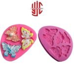 Silicon Butterflies Three Types Chocolate Paste Mold