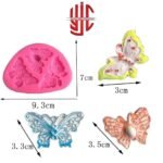 Silicon Butterflies Three Types Chocolate Paste Mold - Image 3