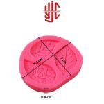 Silicon Three Style Leaves Chocolate Paste Mold - Image 2