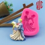 Silicon Bride & Groom Dancing Chocolate Paste Mold