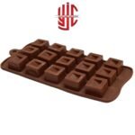 Silicon Cube Hollow Square Boxes Chocolate Mold