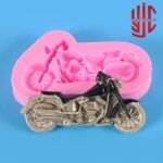 Silicon Motorcycle Fondant Paste Mold