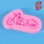 Silicon Motorcycle Fondant Paste Mold - Image 2