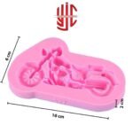 Silicon Motorcycle Fondant Paste Mold - Image 3