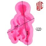 Silicon Baby With Rabbit Paste Mold - Image 2