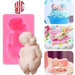 Silicon Lying Down Sleeping Baby Mold