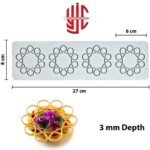 Silicon Pad 3D Hollow Flower Shape 4 Cavity - Image 3