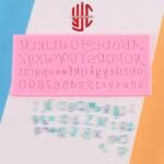 Silicon Lace Alphabets Mold