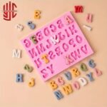 Silicon Groovy Capital Alphabets Mold