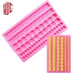Rope Bead Mold 3 Type Shapes 6 Cavity