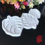 Silicon Tropical Leaves Mold 3 Cavities