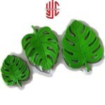 Silicon Tropical Leaves Mold 3 Cavities - Image 2