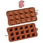 Silicon Pyramid Shape Candy Mold 15 Cavity - Image 2