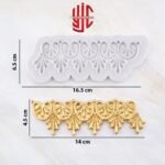 Silicon Baroque Elegant Border Mold - Image 2
