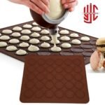 Silicon Macaroon Matt 30 Cavities Non-Stick 29 x 26 cm