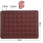Silicon Macaroon Matt 48 Cavities Non-Stick 39 x 29 cm - Image 3
