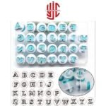 Plastic Capital Alphabets Plungers 26 Pieces Set