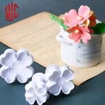Plastic 4 Petal Flower Plunger 3 Pieces Set