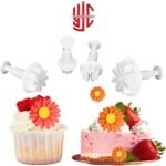 Sunflower Shape Plunger 4 Pieces Set - Image 2