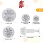 Sunflower Shape Plunger 4 Pieces Set - Image 3