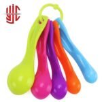 Curvy Stackable Measuring Spoon 5 Pieces Set Multi Color