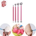 Metal Modelling Ball Tool 4 Pieces Set