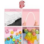 Food Grade 50 Pieces Paper Lollipop Sticks In 3 Sizes - Image 2